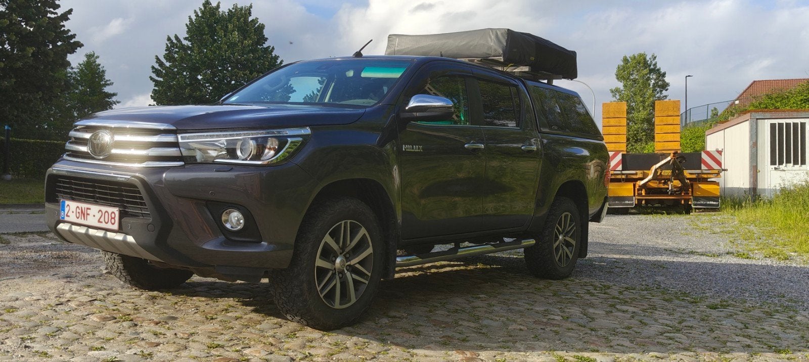 Toyota hilux 2019 met 80000km + garantie !, Achat, Carnet d'entretien, Diesel, Automatique