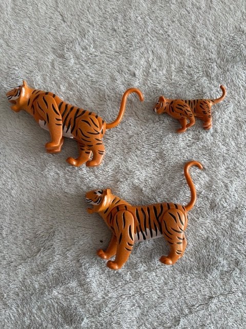 Playmobil - 6645 - Tigres et oursons, Enlèvement, Comme neuf, Kit complet