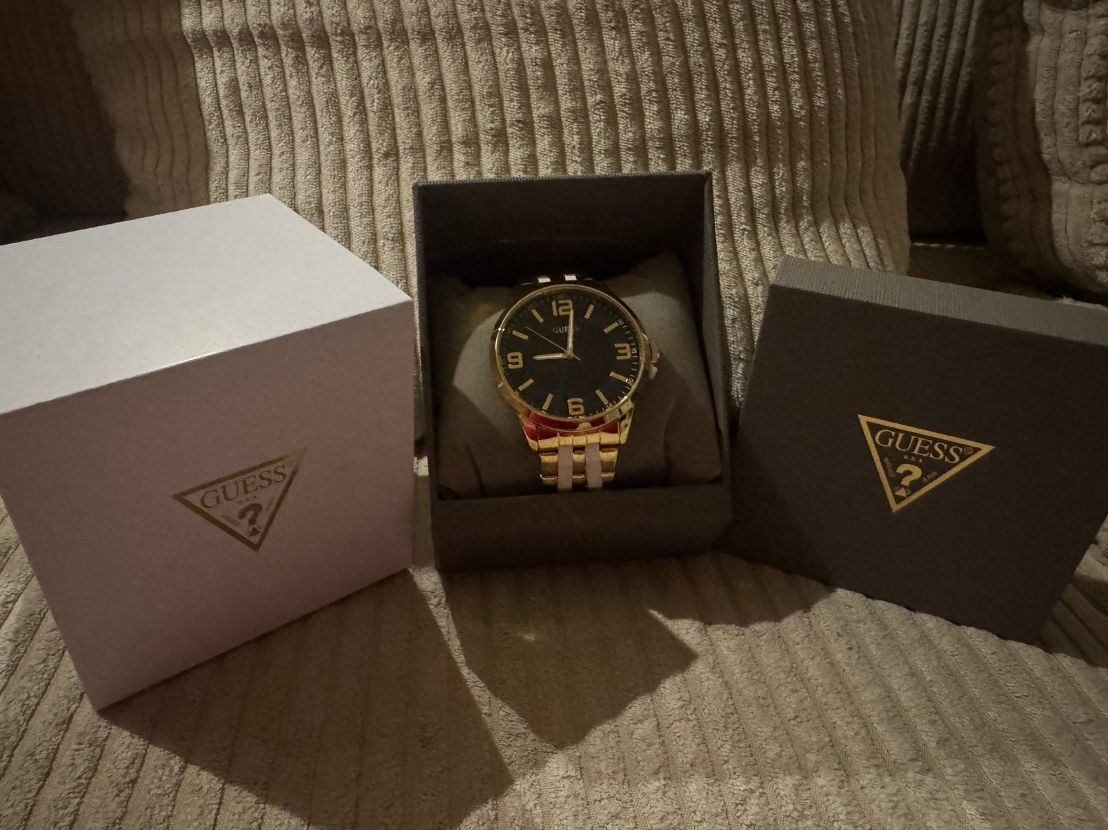 Horloge guess, Handtassen en Accessoires, Horloges | Heren, Polshorloge, Nieuw, Goud, Goud