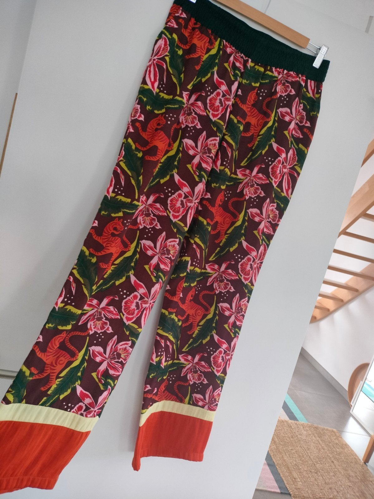 Prachtige zijdeachtige broek Scotch & Soda. Medium elastiek, Kleding | Dames, Broeken en Pantalons, Maat 38/40 (M), Scotch & Soda