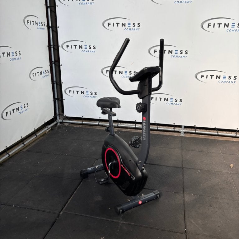 Hammer Fitness – Hometrainer Cardio T3 – Upright Bike, Sport en Fitness, Ophalen of Verzenden, Gebruikt, Benen