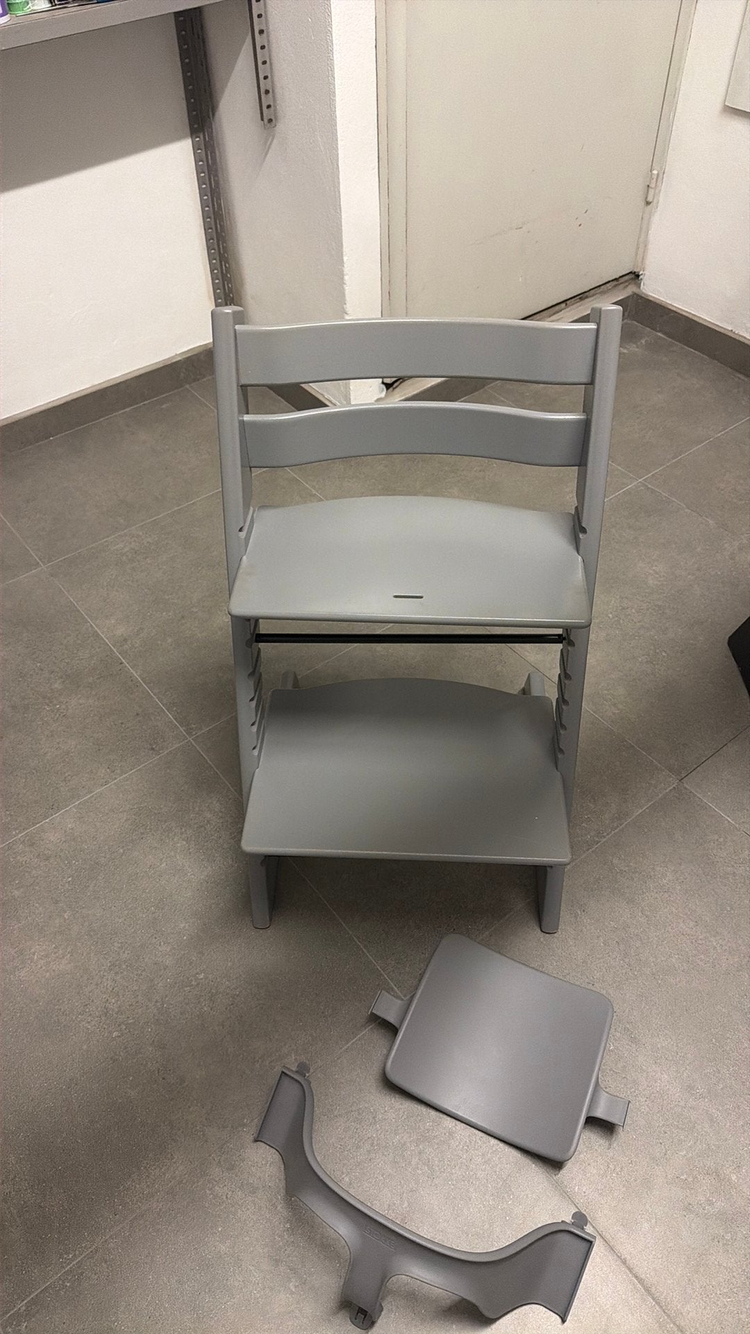 Grijze tripp trapp stokke, Enlèvement, Comme neuf