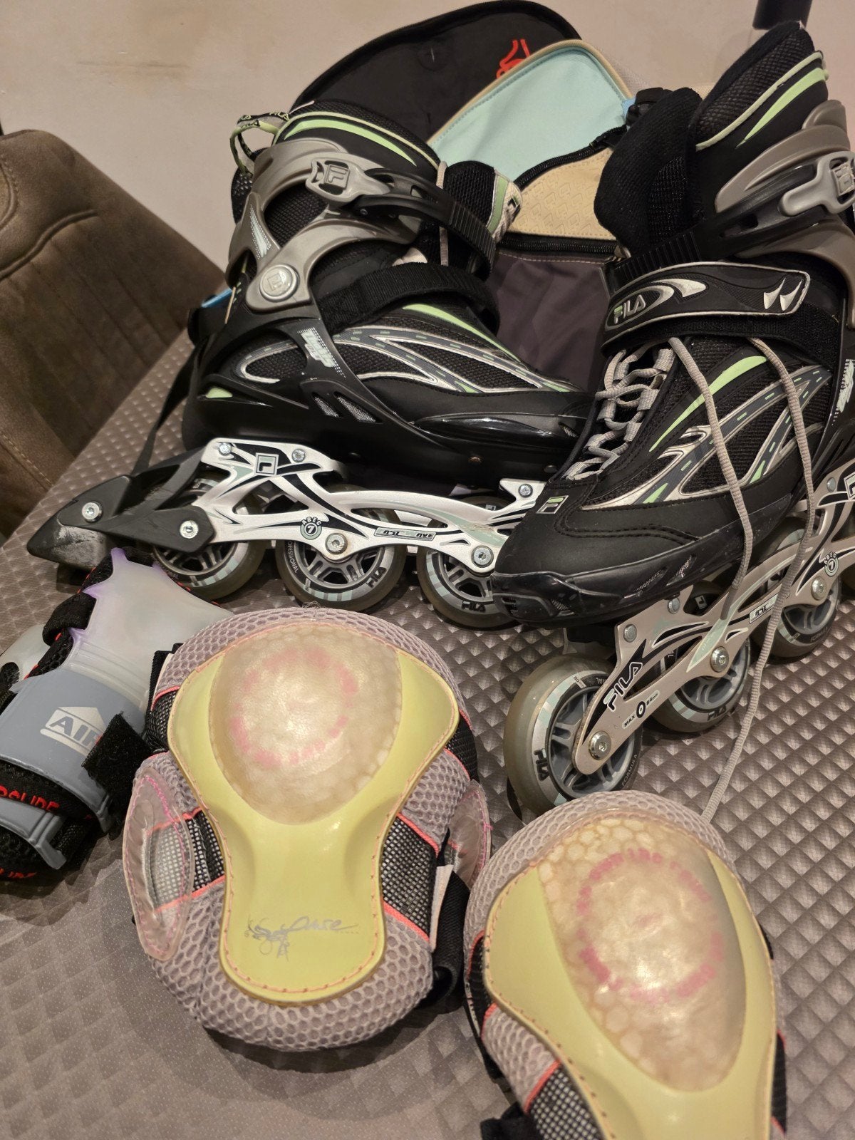 Rollerblades, Sport en Fitness, Gebruikt, Inline skates 4 wielen, Dames, Ophalen