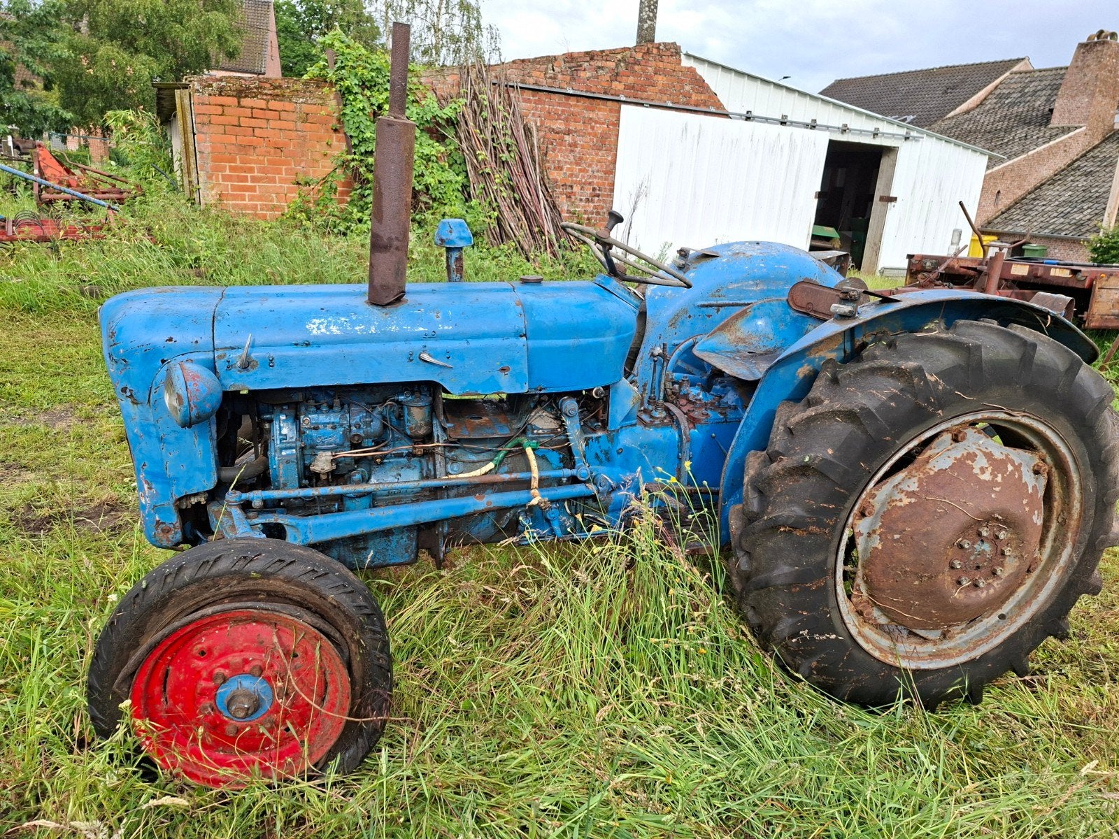 Fordson dexta 1958, Ophalen