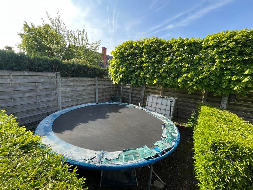 Trampoline 360 cm, Ophalen, Gebruikt