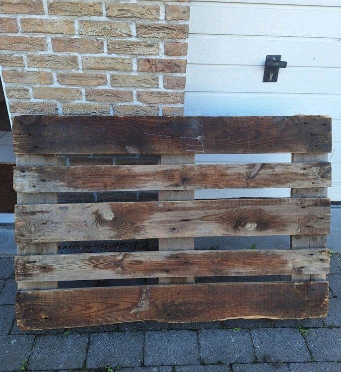 ➡️ GRATIS 1 Houten pallet, Ophalen, Gebruikt, Hout
