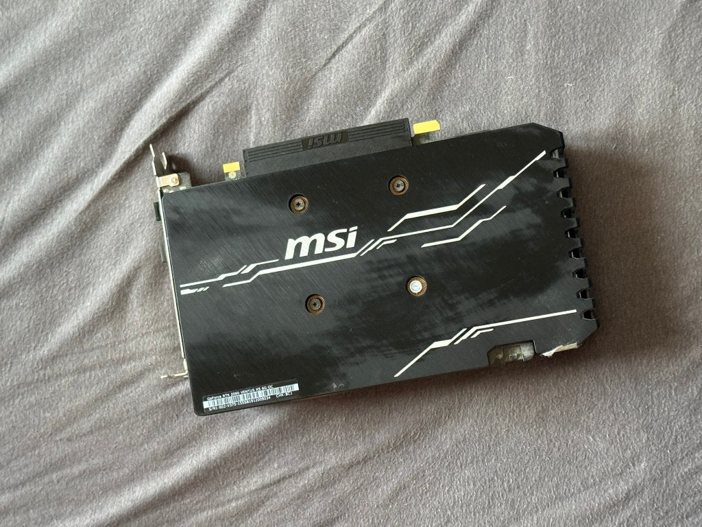 209. Grafische kaart MSI GeForce RTX 2060 Ventus XS 6G OC, Informatique & Logiciels, Cartes vidéo, Enlèvement ou Envoi, Utilisé