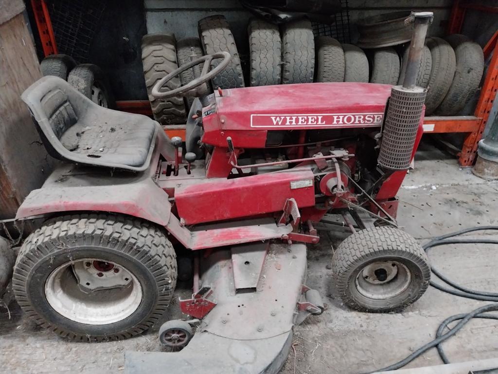 Zitmaaier Wheel Horse, Ophalen, Cirkelmaaier, Gebruikt, 50 cm of meer