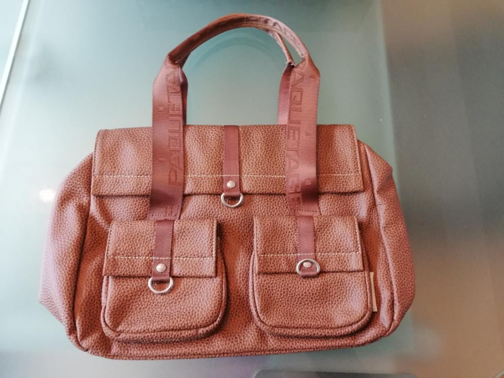 Sac Paquetage vintage camel, Enlèvement, Utilisé, Brun, Sac à bandoulière
