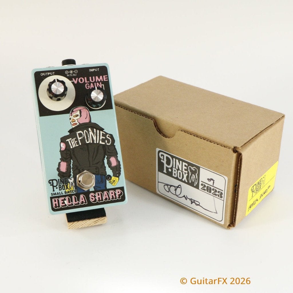 Pine-Box Custom Effects Hella Sharp Fuzz, Enlèvement ou Envoi, Utilisé, Volume