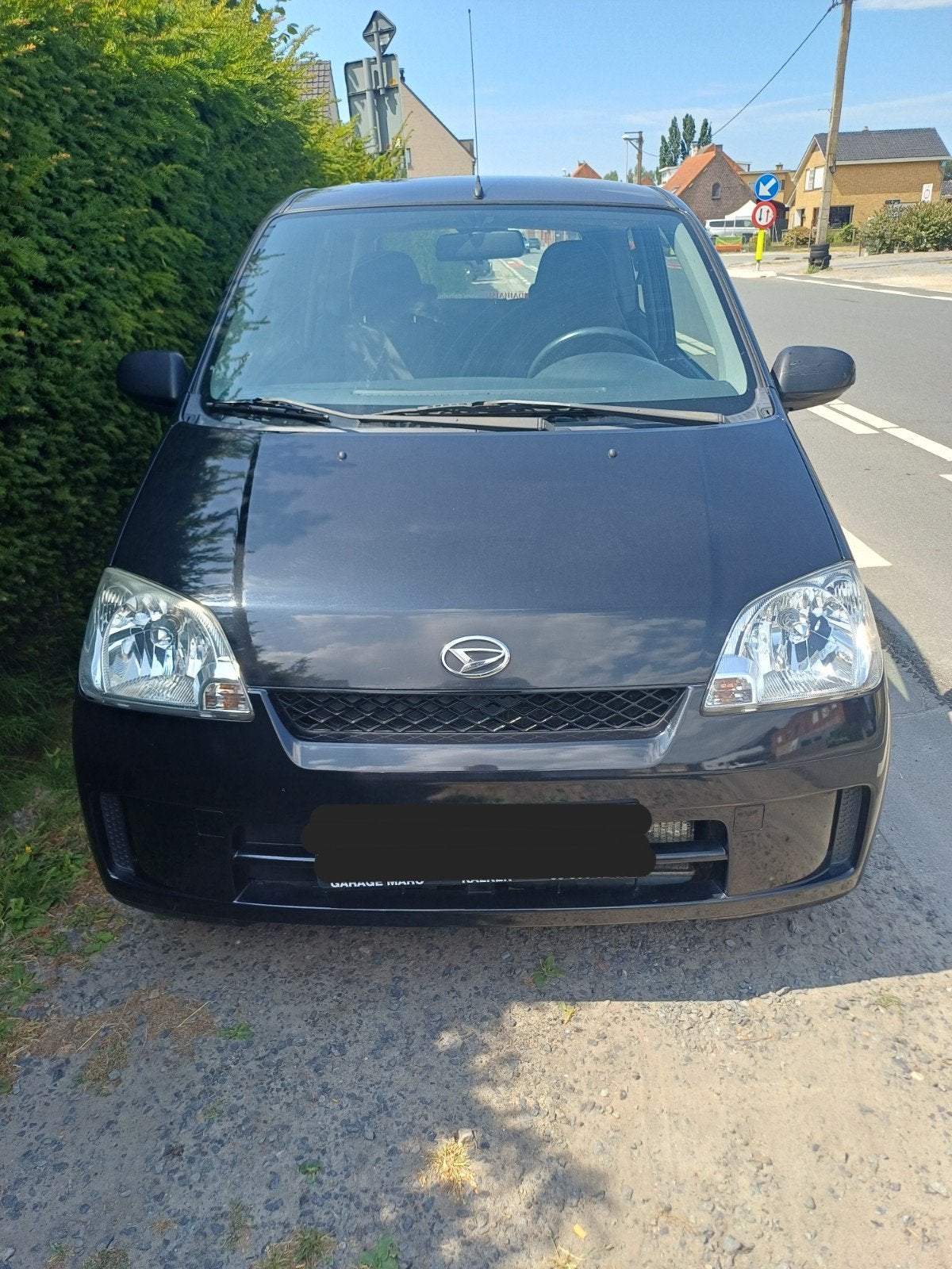 Daihatus coure 1000cc benzine.  met car pass, Auto's, Daihatsu, Voorwielaandrijving, Stof, Zwart, Cuore