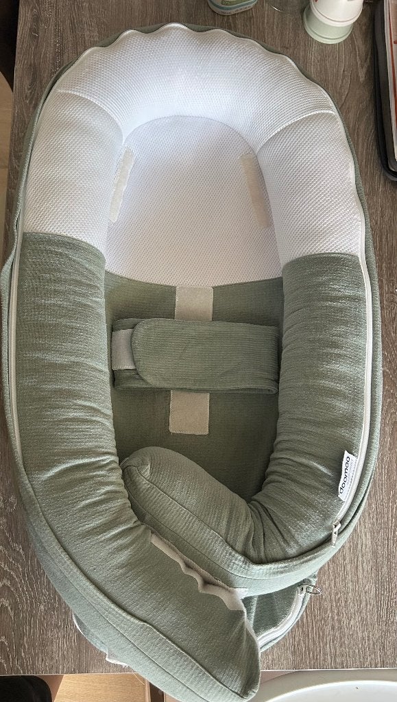 Babynestje Doomoo Cocoon Green (x2), Ophalen, Groen, Doomoo, Overige typen