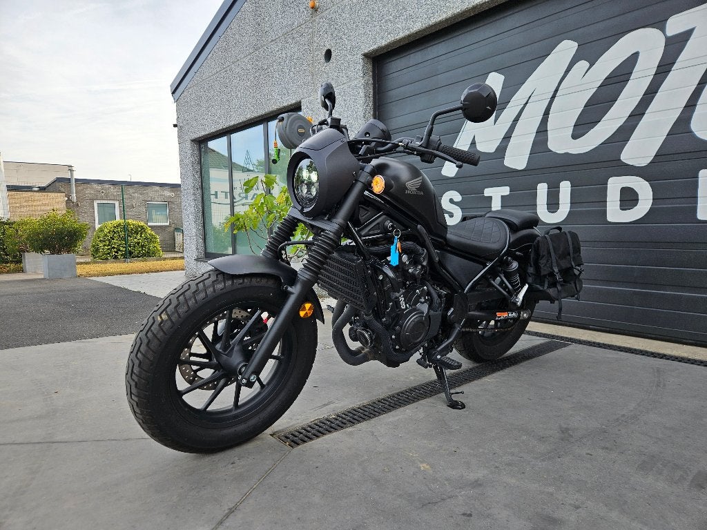 Honda Rebel 500 S - 2023 - 2950km - garantie, Honda, Occasion, Bedrijf, Minimaal motorrijbewijs A2