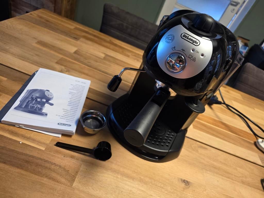 Delonghi koffiemachine, Ophalen