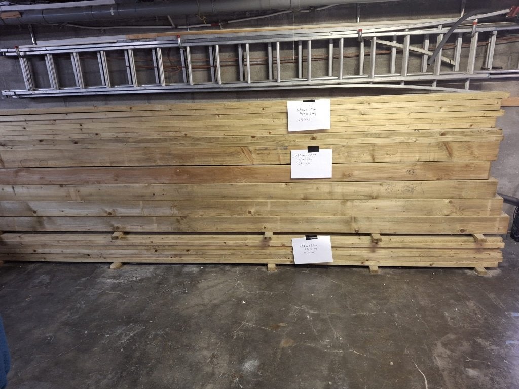 Hout, Doe-het-zelf en Bouw, Overige typen, Nieuw, 300 cm of meer, Vuren