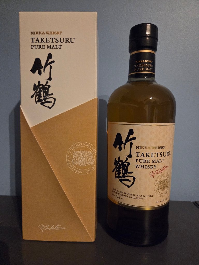 whisky Taketsuru pure malt 43%, Collections, Enlèvement ou Envoi