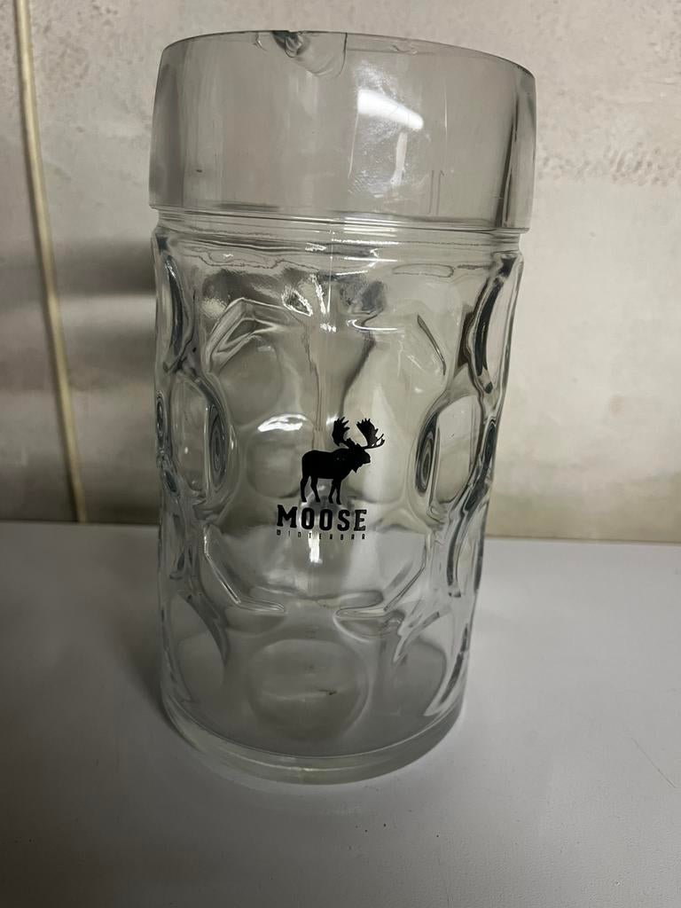Bierpot 1L Moose bar, Ophalen of Verzenden, Gebruikt