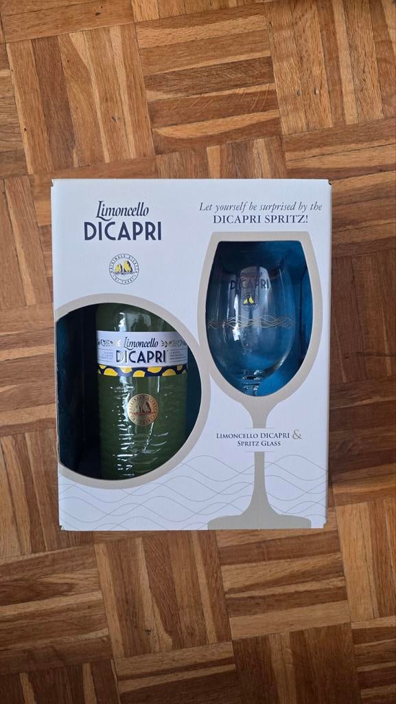 Limoncello dicapri coffret neuf, Collections, Enlèvement ou Envoi