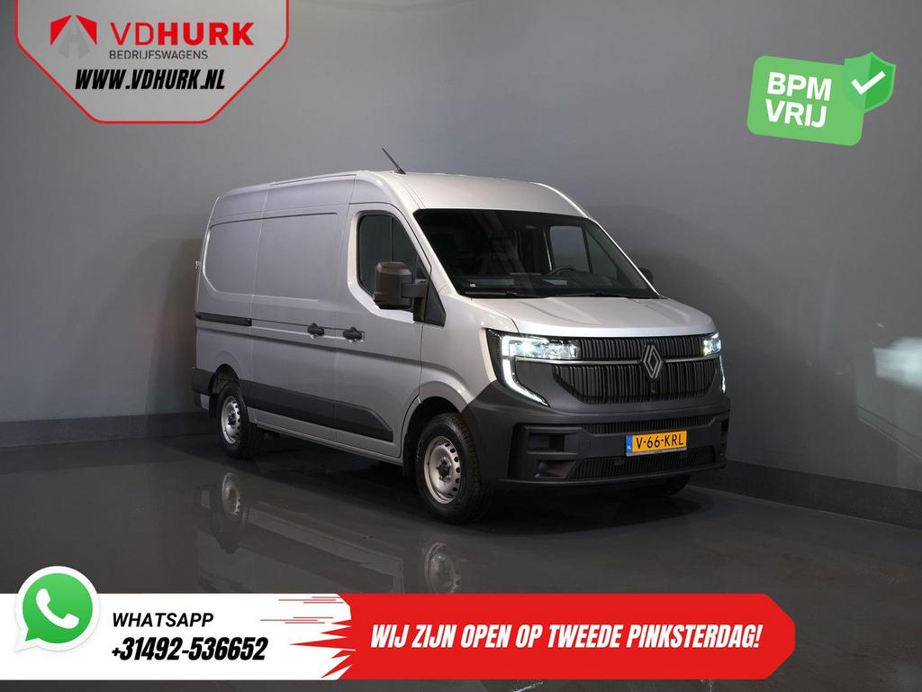 Renault Master 2.0 dCi 130 pk L2H2 LED/ Carplay/ Trekhaak/ C, Autos, Argent ou Gris, Achat, 207 g/km, Entreprise
