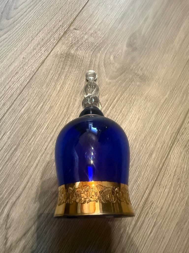 Vintage Bohemia Czech kristallen bel, Antiek en Kunst, Ophalen