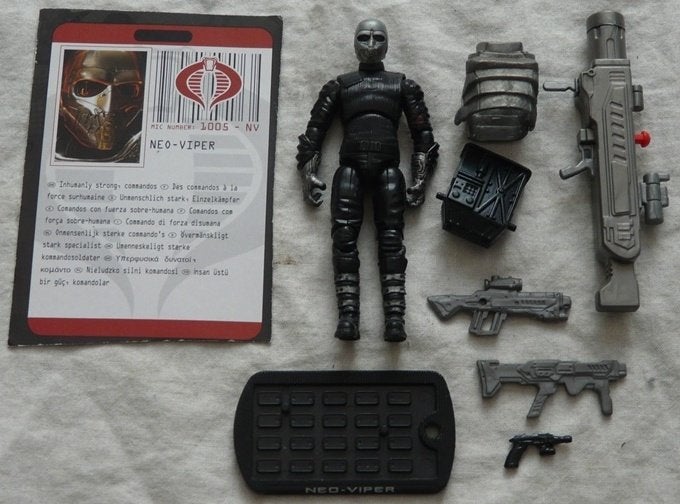 Actiefiguur COBRA, NEO-VIPER (v9), Series 25, Hasbro, 2009., Ophalen of Verzenden, Gebruikt