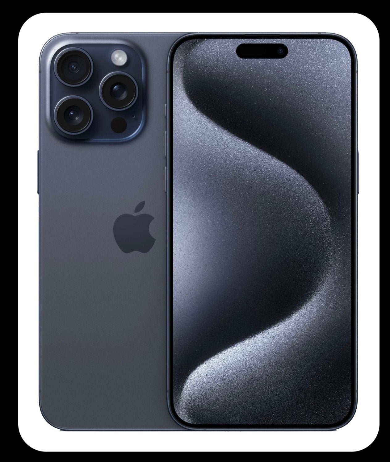 iPhone 15 pro max NIEUWSTAAT, Telecommunicatie, Zwart, IPhone 15 Pro Max, Zo goed als nieuw, 84 %