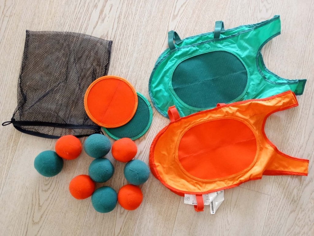 IKEA Lustigt gooispel voor kinderen, Ophalen