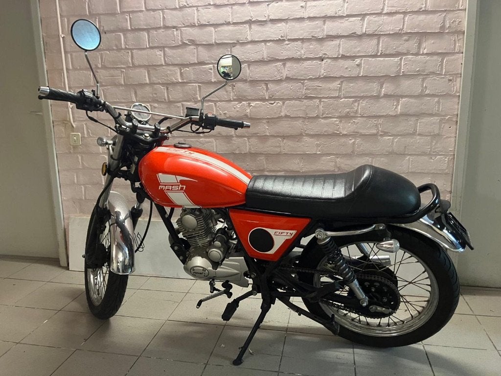 Mash Fifty 50 – 2018 – 7800 km, Motoren, Motoren | Mash, Particulier, Scooter, 11 kW of minder, 1 cilinder, Handgeschakeld, Occasion