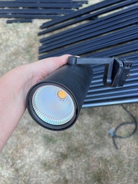 éclairage de piste LED, Enlèvement, Comme neuf, LED, Spot sur rail