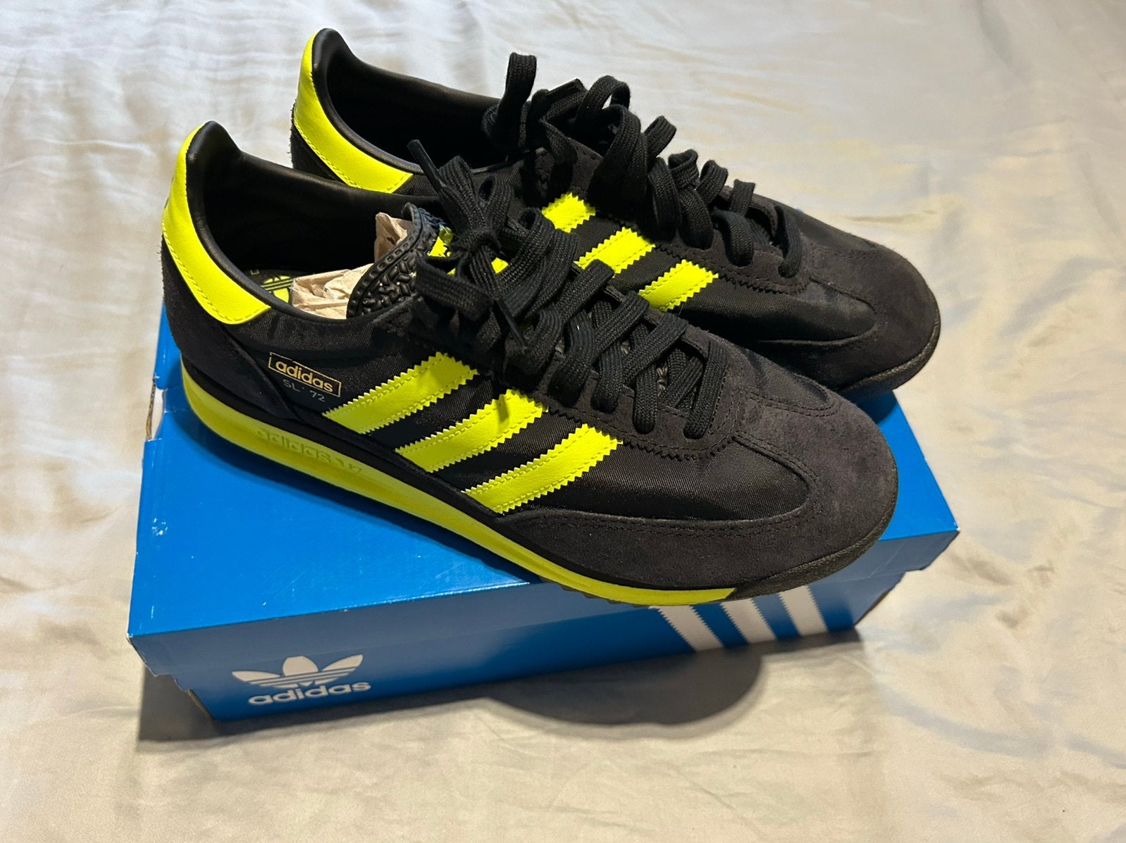 Sneakers Adidas SL’72.-  41 1/3, Neuf, Enlèvement ou Envoi, Baskets, Noir