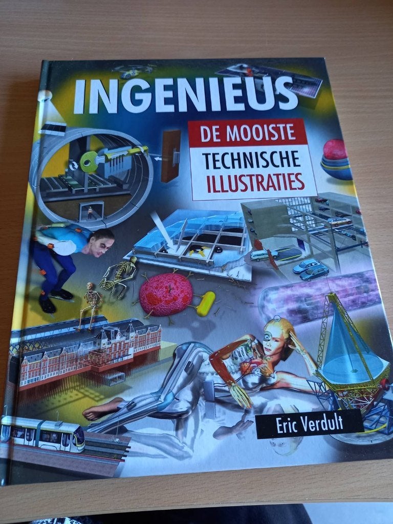 Ingenieus, De mooiste technische illustraties, Livres, Enlèvement, Comme neuf, Autres sujets/thèmes