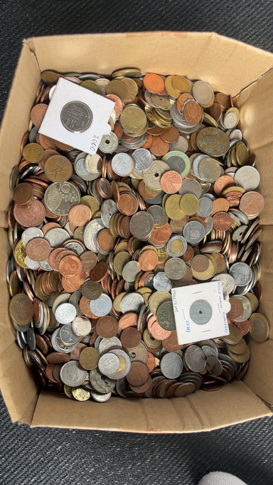 Diverses pièces du monde provenant du grenier de 3 kg, Enlèvement ou Envoi, Monnaie