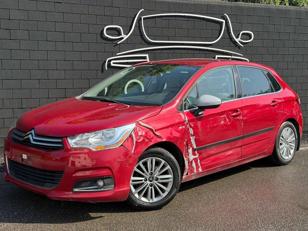Citroën C4 1.6 HDi Exclusive+AIRCO+JANTES+EURO 5 (bj 2012), Auto's, Euro 5, Gebruikt, Beige, 4 cilinders