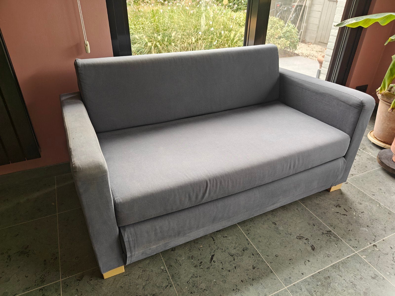Ikea Solsta slaapbank, Ophalen