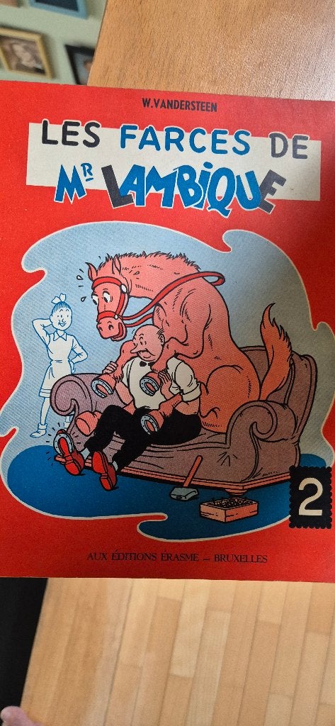 Bande dessinée, Livres, Willy Vandersteen, Enlèvement, Utilisé