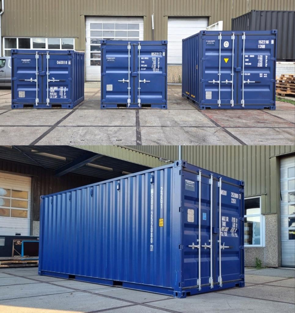 Nieuwe containers te koop 4ft 5ft 6ft 8ft 10ft 20ft, Enlèvement ou Envoi
