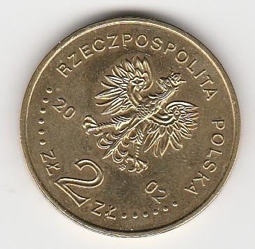 2 zlotys polonais Coupe du Monde de la FIFA 2002, Enlèvement ou Envoi, Pologne, Monnaie en vrac, Or