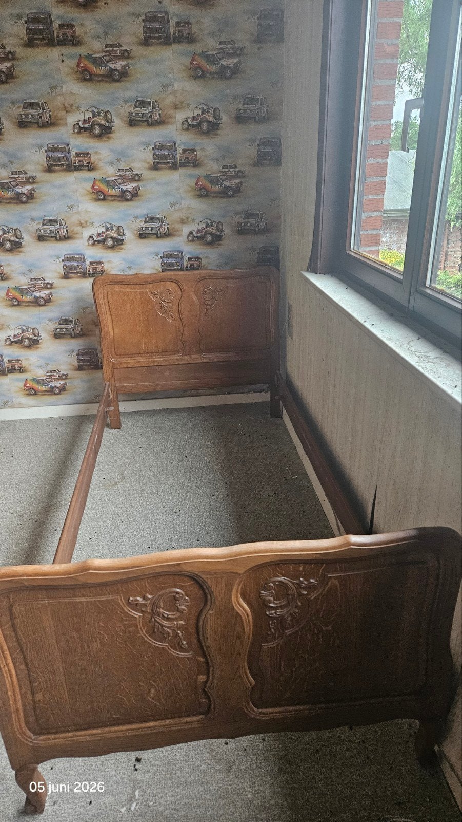 Bed, Ophalen