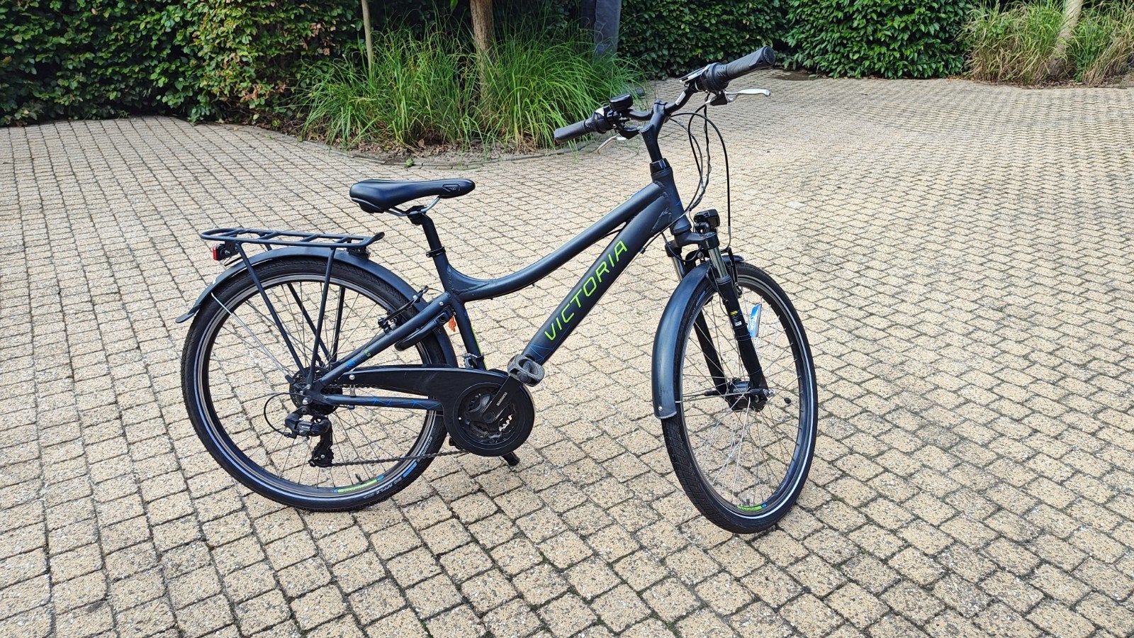 26" Victoria lichte ALU Jongensfiets in zeer goede staat., Ophalen, 20 inch of meer, Gebruikt, Velgrem