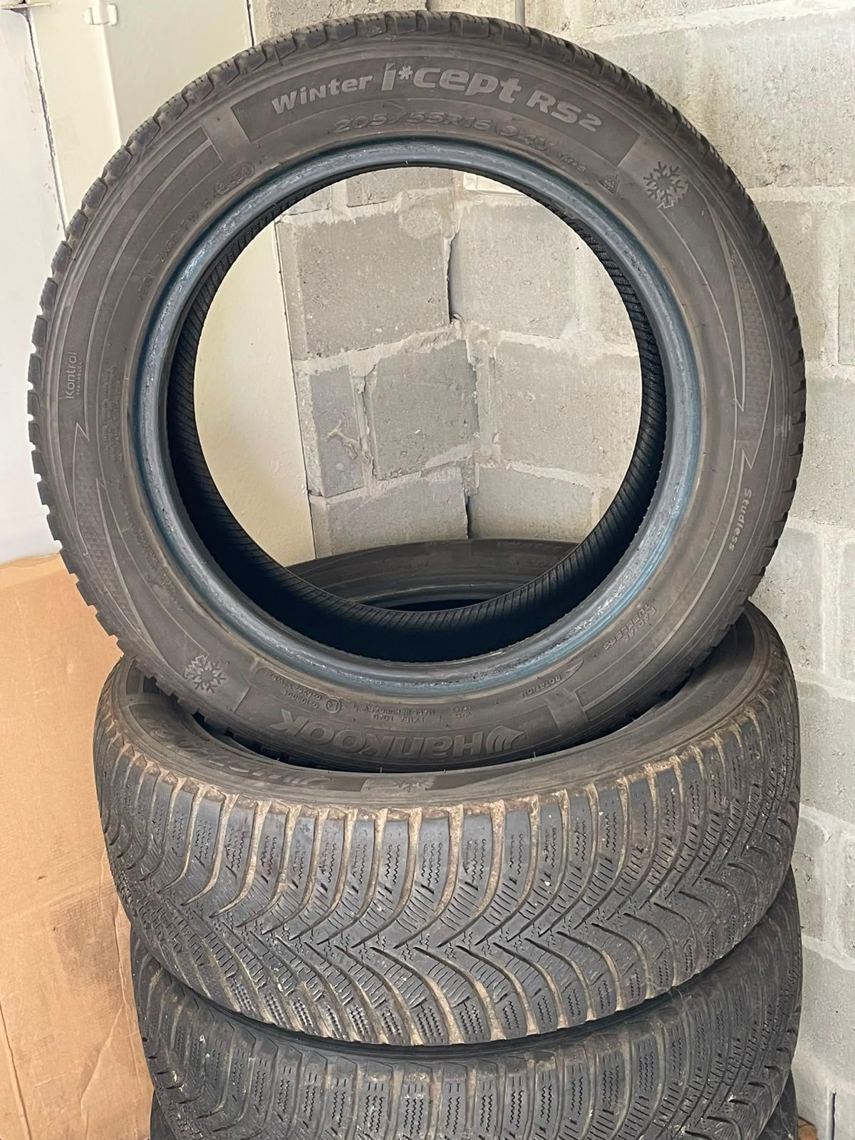 Hankook winter banden., Autos : Pièces & Accessoires, Pneus & Jantes, Pneus hiver, 16 pouces, Véhicule de tourisme, 205 mm