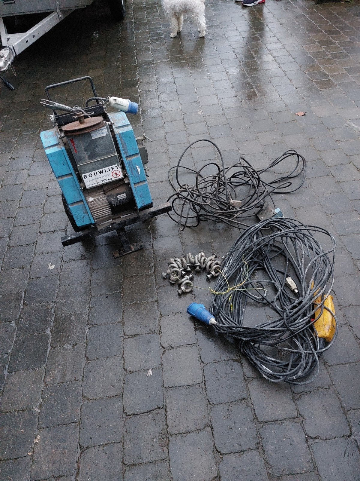 Monte charge+plieuse  pour couvreur, Bricolage & Construction, Enlèvement ou Envoi
