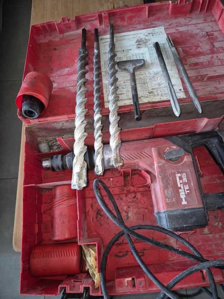 Boor en breekhamer Hilti TE 35, Doe-het-zelf en Bouw, Ophalen