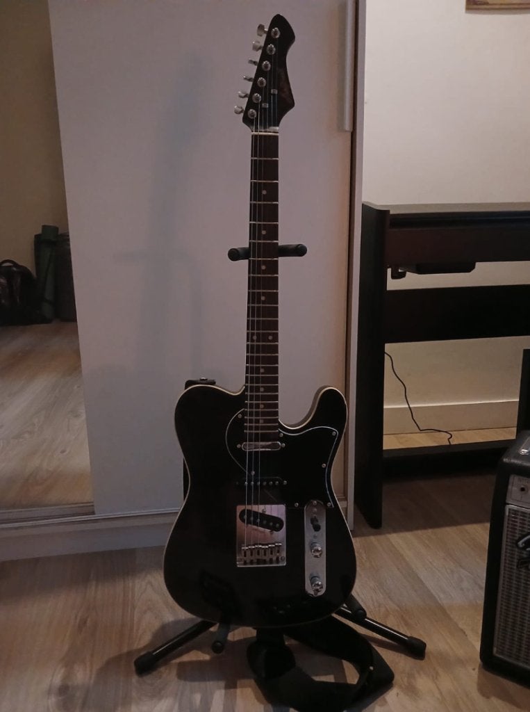 Aria Pro 2 elektrische gitaar, Ophalen, Nieuw, Solid body, Overige merken