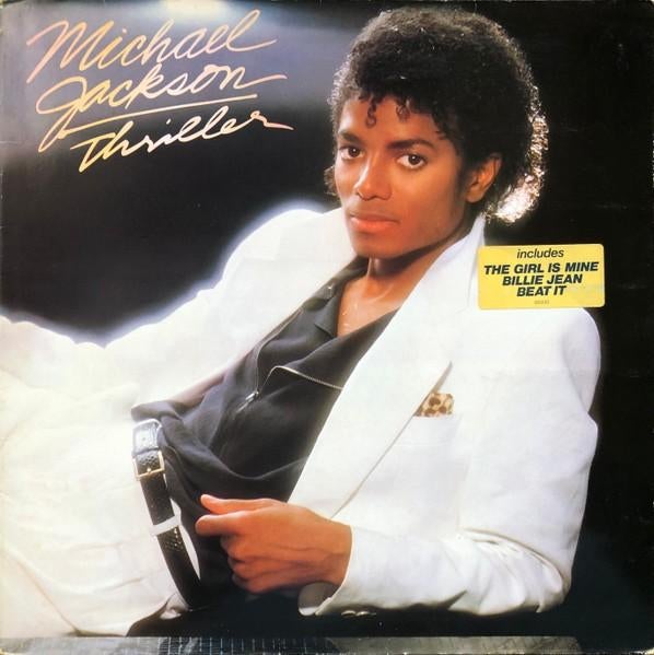 LP MICHAEL JACKSON : Thriller, Enlèvement ou Envoi, Autres formats, 1980 - 1989, Utilisé