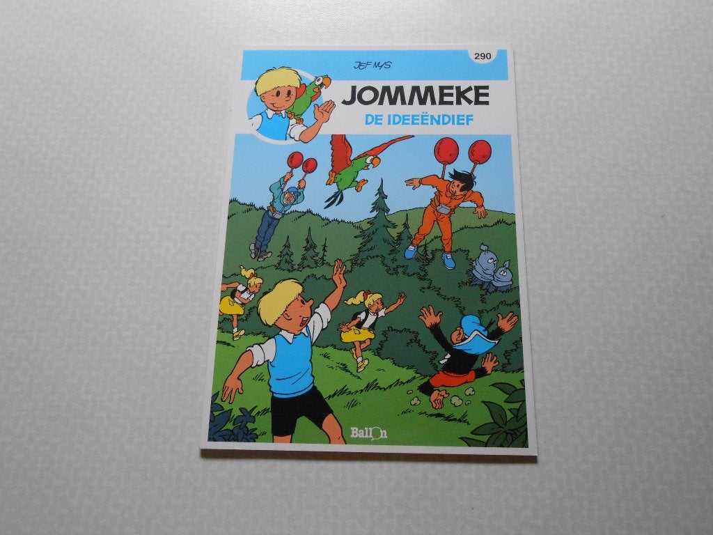 Jommeke 290 De ideeëndief 2018 1 ste druk., Eén stripboek, Nieuw, Jef Nys., Ophalen of Verzenden