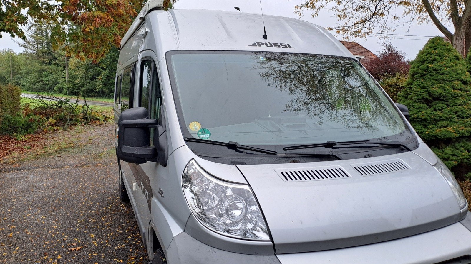 PÖSSL DUO 2008 5,45 meter compact, Buscamper of Camperbus, Verwarmde buitenspiegels, Fiat, Pössl