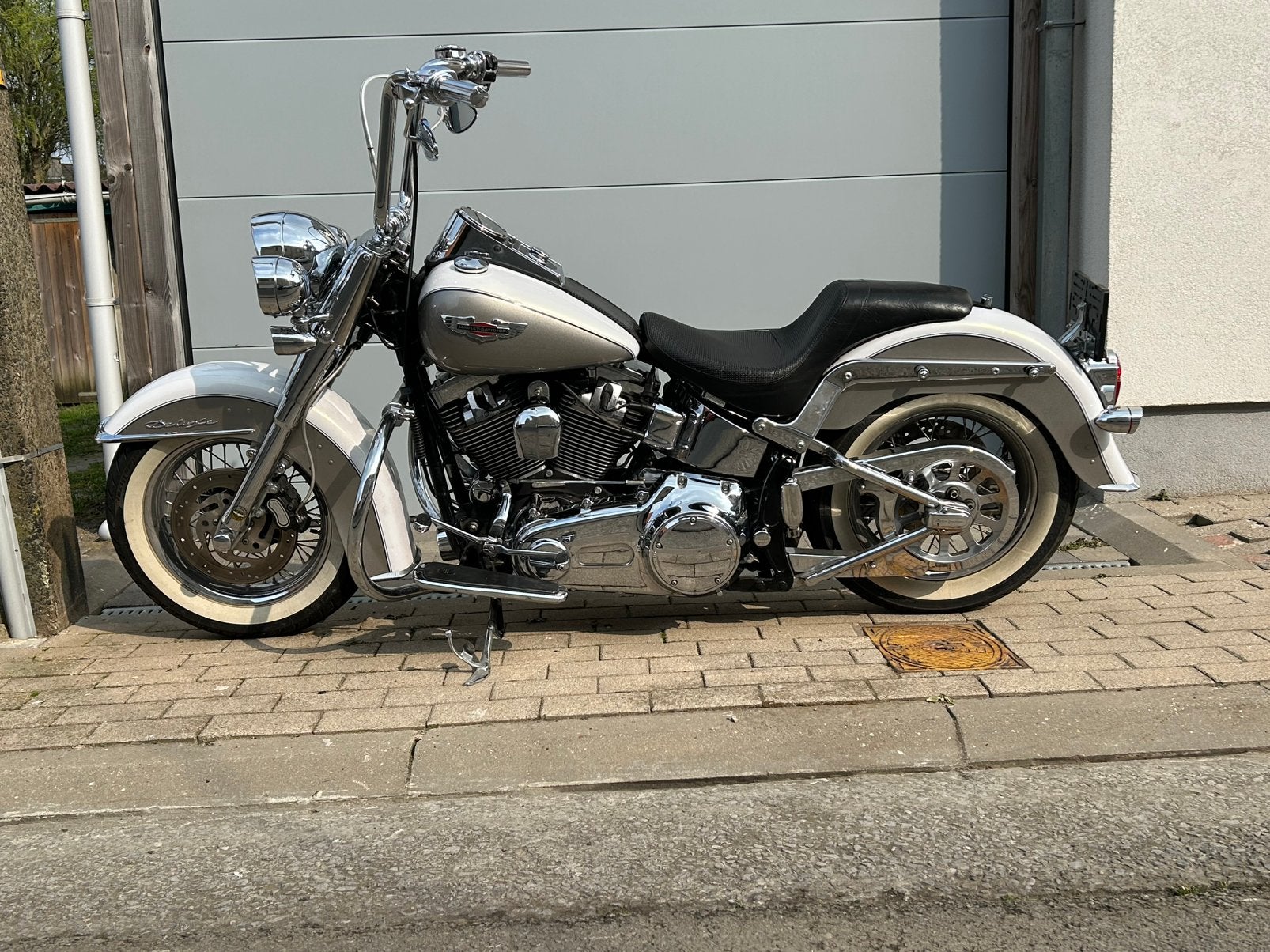 Softail deluxe 2008, Motoren, Particulier, Motorrijbewijs A, Handgeschakeld