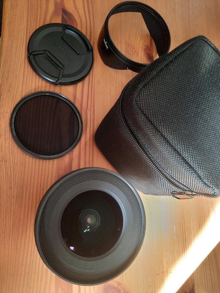 Objectif Sigma 10-20 monture 3.5 EX DC Canon, TV, Hi-fi & Vidéo, Filtre inclus, Sigma, Enlèvement ou Envoi, Comme neuf