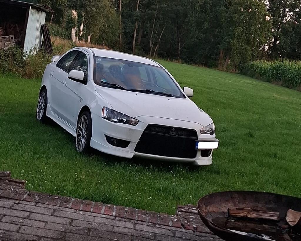 Mitsubishi Lancer 1.8 D-ID - 232.000km - 2011 - Diesel, Autos, Mitsubishi, Cuir, Achat, Boîte manuelle, Noir