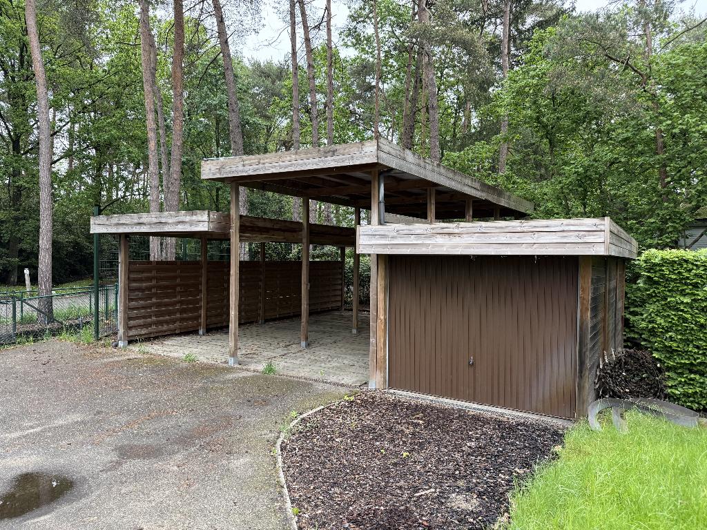 Eikenhouten Carport en Garage, Doe-het-zelf en Bouw, Ophalen, Gebruikt, Eiken, Balk